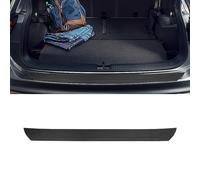 ACESOME Car Rear Bumper Protector, Universal Car Boot Protector, 41×3.4in Black Rubber Door Sill Guard, Flexible Rear Bumper Protect Strip for Cars, Pickup, SUV, Truck (1Pcs Pointed)