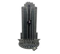 ACESOME Christmas Die Hard Advent Calendar, Wooden Countdown Calendar, Hans Gruber Count Down Advent Calendar for Christmas Decorations, Tabletop Decorations, Xmas Gift Ideas (Black (Regular))