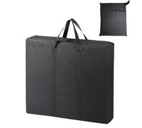 ACESOME Folding Table Storage Bag - Waterproof 600D Oxford Cloth Camping Storage Bag, Dual-Opening Zipper & Handle Design Organiser for Trestle/Picnic/Folding Tables (92x13x76cm)