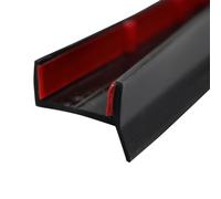 ACESOME Kitchen Plinth Sealing Strip, 5M Flexible Plinth Protector Strip, Door Edge Seal Kickboard Trim for 15mm/16mm/17mm/18mm Kitchen Plinths, Black