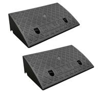 ACESOME Ramps, 1/2PCS Car Ramps, Portable Ramps, Kerb Ramps With Screw Set, 10 Sizes Wheelchair Ramp , Ramp for Pavements, Low Cars, Mobility Scooters , Steps, Threshold Ramp (2, 19.7*10.7*5.12inch)