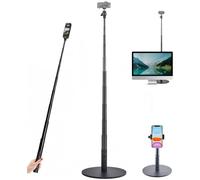AceTaken 3.3ft Webcam-Stand,Adjustable Height Tabletop Webcam Holder Compatible with Elgato Facecam 4K,Facecam MK.2,Facecam Neo Webcams