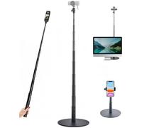 AceTaken 38.8'' Webcam-Stand, Tabletop Adjustable Height Webcam Mount Holder for Logitech MX-Brio,Brio 4K,Brio 501 500,C920x,C922x Webcams