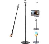AceTaken 5ft Webcam-Stand, Adjustable Height Tabletop Webcam Mount Holder Compatible with OBSBOT Meet-2/Meet SE/Tiny 3 Lite/Tiny 3/Tiny 2/Tiny 2 Lite/Tiny SE/Tail 2/Tail Air Webcams