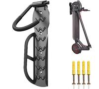 Acetaken Eletric Scooter Rack Wall Mount,Scooter Hangers for Indoor,Garage,Shed, Vertical Hook Holder for Bike,Electric Scooter,Kid Scooter, Heavy Duty Holds Up to 60 lbs-2pcs
