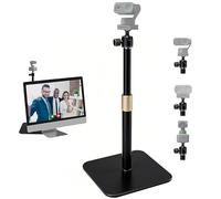 AceTaken Link-2-pro Tabletop Webcam Holder,17'' Webcam-Stand Tripod Mount Compatible with Insta360 Link 2 pro,Link 2c pro,Link-2,Link 2C webcams