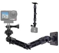 AceTaken Wall-Holder Stand for DJI Osmo Action 6 5 4 3 2 1, Ceiling-Mount with 1/4 Thread for Action Cameras Hands-Free Video Recording of Baseball Cooking Tennis