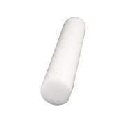 Acetal Copolymer Rod, 2PCS Red Blue Yellow Green White Black POM Nylon Rod Length 500MM, Dia 3-50mm Hard Plastic Bar Stick(White,30x500mm)