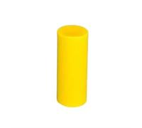 Acetal Copolymer Rod, 2PCS Red Blue Yellow Green White Black POM Nylon Rod Length 500MM, Dia 3-50mm Hard Plastic Bar Stick(Yellow,3x500mm)
