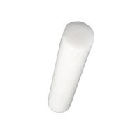 Acetal Copolymer Rod, 3Pcs Plastic 300mm POM Nylon Rods, Yellow Red Blue Green White Black Solid Rod, 3-30mm Colorful Polyoxymethylene Stick(White,20mm)