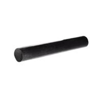 Acetal Copolymer Rod, 3Pcs Plastic 300mm POM Nylon Rods, Yellow Red Blue Green White Black Solid Rod, 3-30mm Colorful Polyoxymethylene Stick(Black,12mm)