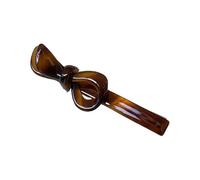Acetate Bowknot Hair Clip Elegant Simple Edges Hairpin Durability Hair Pin For Stylish Hairstyles