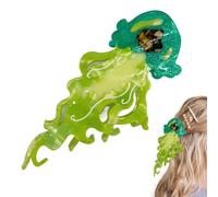 Acetate Claw Clip,Jellyfish Shape Hair Jaw Barrettes | Sea Theme Strong Hold Hairpins for Wives Students Ladies School Dance Fixing Wedding Family Photo Sessions