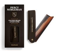 Acetate Folding Beard & Hair Comb by Percy Nobleman, Ideal for use on Beards & Hair.