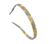 Acetate Headband Breathable High Crowns Ergonomic Fit Multipurpose Hair Accessory for Girls Fashion 2025 Acetate Skincare Headbands