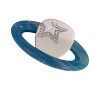 Acetate Planet Hair Claw Clip Female Planet Jaw Clip Daily Wear Headpiece Elegant Hair Styling Tool For Various Occasion