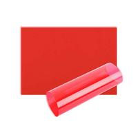Acetate Sheets A5 OHP Sheet Colour Acetate Clear Film Plastic Light Filter Gel Reading Aid Thick 100 Micron Reading Aid (A5 Size - Red - 3 Sheets)