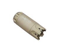 ACETECH Airsoft Tracer Unit Blaster 14mm CCW Negative Thread M14- to M11+ Green Gel BBs LED RGB Flare Beam Lighting Effect (Tan)