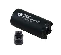 ACETECH Airsoft Tracer Unit Brighter C 14mm CCW Negative Thread M14- to M11+ Adaptor Glow in The Dark Green Gel BBs LED Beam Flare Lighting Effect