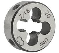 Aceteel 7/16"-20 UNF Round Die, Right Hand Machine Thread Die 7/16 x 20 UNF
