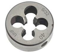 Aceteel 9/32"-40 UNF Round Threading Die, Machine Thread Die 9/32 x 40 Right Hand