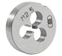 Aceteel M2.5 X 0.45mm Metric Round Thread Die, Right Hand Machine Threading Die M2.5x0.45