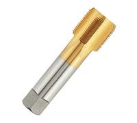 Aceteel Metric M30 X 2.0 HSS Ti-Coated Straight Flute Thread Tap, M30 X 2.0mm Titanium Coated Thread Machine Tap Right Hand