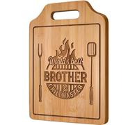 AceThrills Gifts for Brother Adult, Big Brother Birthday Gifts from Sister - Engraved Cutting Board 12.3"L × 8.7"W × 0.4"Th