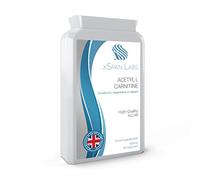 Acetyl-L-Carnitine 500mg 90 Capsules - High-Strength ALCAR with no D-carnitine - Made in The UK - Suitable for Vegans