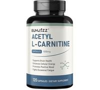 Acetyl-L-Carnitine Capsules 1000mg, 120 Count - Supports NAD+ Function, Energy Production, Mood, Nerve & Metabolic Support, Mental Focus.