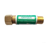 Acetylene Flashback Preventer, G3/8 or M16X1 5 Thread Size, Reliable Safety Device for Cutting and Welding (A)