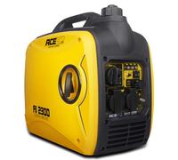 Aceup Energy 2000 Watt Portable Inverter Generator, Silent Petrol Powered Pure Sine Wave Generator for Camping, Home Use, EURO-V Compliant, CE, Lightweight