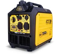 Aceup Energy 3400 Watt Petrol Inverter Generator Silent Pure Sine Wave 4 Stroke Generator Portable for Home, Camping, Jobsites, EURO-V, CE