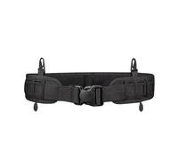ACEXIER MOLLE Tactical Belt, Quick Release, Laser Cut, Padded Inner & Outer, Airsoft Tactical Gear, Molle Combat Belt, Black, 32" * 3.25"