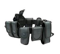 ACEXIER Multifunctional 10in1 Tactical Security Duty Belt Set - Gun Holster Flashlight Pouch Utility Kit Military Police Duty Belt