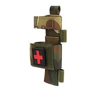 ACEXIER Nylon Tourniquet Bag One-Handed Operation Fast Hemostasis Shear Molle Case Tourniquet Bag First Aid Kit Organizer Pouch
