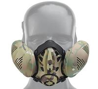ACEXIER Protective Tactical Respirator Mask FAST Helmet Half Face Gas Mask for Military Paintball Airsoft Hunting CS Ant Men Modeling