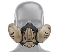 ACEXIER Protective Tactical Respirator Mask FAST Helmet Half Face Gas Mask for Military Paintball Airsoft Hunting CS Ant Men Modeling