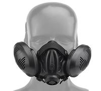 ACEXIER Protective Tactical Respirator Mask FAST Helmet Half Face Gas Mask for Military Paintball Airsoft Hunting CS Ant Men Modeling