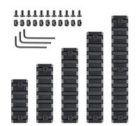 ACEXIER Tactical 5/7/9/11/13 Slots 21mm M-IOK Picatinny Rail for Mlok Handguard AR15 Rifle Scope Mount Base Rail Hunting Gun Accessories