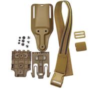 ACEXIER Tactical Drop Leg Band Strap Quick Locking System for G1ock 17 M9 Gun Holster Platform Adapter with QLS 19 22 Hunting Accessory