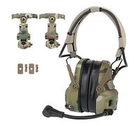 ACEXIER Tactical Headset Military Hunting Shooting Noise Reduction Headset for OPS Core ARC and Wendy M-IOK Helmet Head Mounted Dual Use