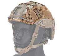 ACEXIER Tactical Helmet Cover Airsoft Hunting Tactical Military Combat Helmet Cover CS War game For for Fast Helmet in Size M/L Ops-Core PJ/BJ/MH Type Fast Helmet