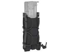 ACEXIER Tactical Magazine Pouch 9mm Pistol Single Mag Bag Molle Flashlight Pouch Torch Holder Hunting Knife Holster Shooting