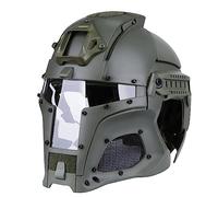 ACEXIER Tactical Military Ballistic Helmet Side Rail NVG Shroud Transfer Base Army Combat Airsoft Paintball Full Face Mask Helmet