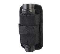 ACEXIER Tactical Molle Flashlight Holster Pouch for Belt with 360 Degree Rotatable Clip Hunting Flashlight Holder Torch Case Bag