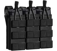 ACEXIER Tactical Molle Magazine Pouch Triple Mag Bag Cartridge Pouch for Rifle Pistol Hunting Paintball Mag Holder Carrier