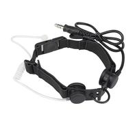 ACEXIER Tactical Neckband Throat Microphone - Noise Cancelling, PTT-Ready Headset for Airsoft, Paintball, Hunting & Sports Radios