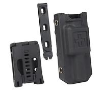 ACEXIER Tactical T0urniquet Strap Pouch Daily Carry Case First Aid Kit Pouch Military Fast Hemostasis Holder Box with K Sheath Waist Belt Clip