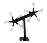 ACEXIER Tactical Training Shooting Target Heavy Duty Alloy Swing Stand Target Arm Five Star Target Paintball Outdoor Hunting Accessories